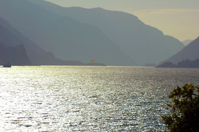 windy day in Hood River