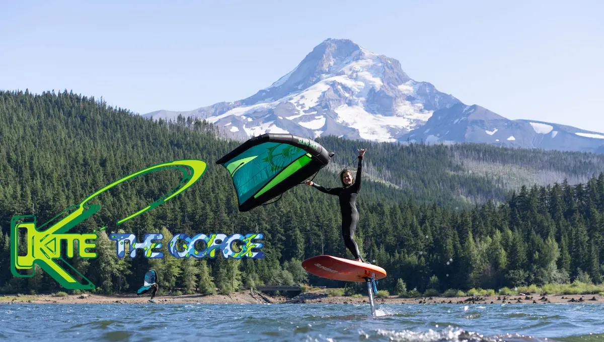 Teaching a kite lesson